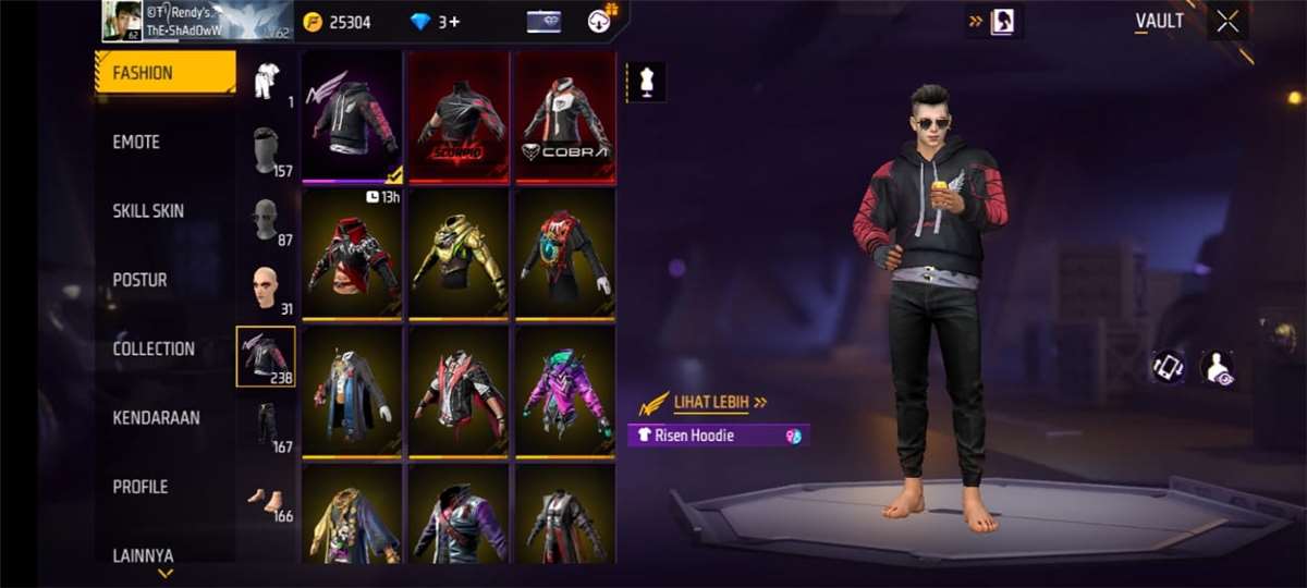 jual akun ff murah